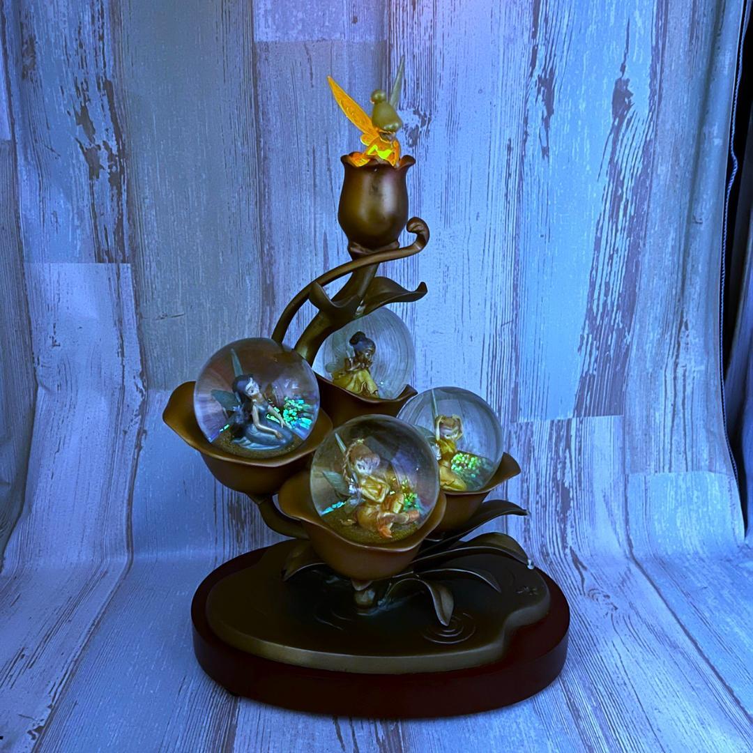 レア★ピーターパン ティンカーベルと妖精の家 フェアリー スノーグローブ