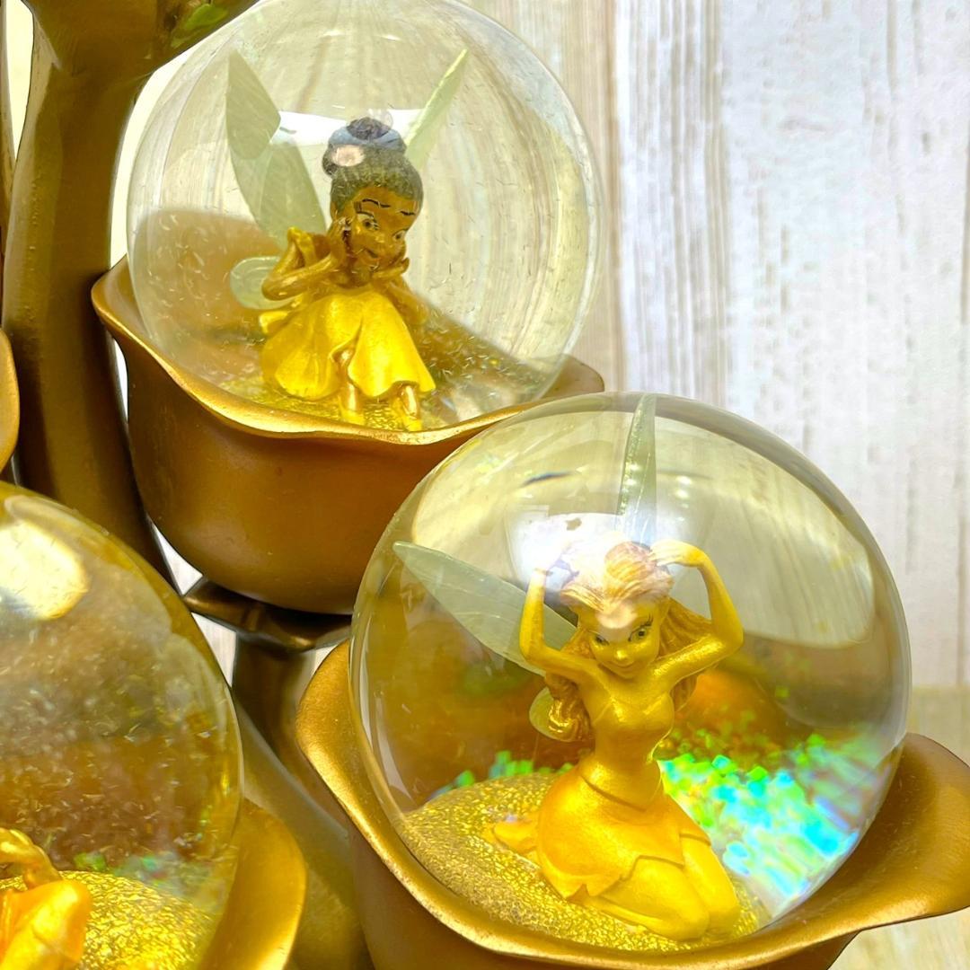 レア★ピーターパン ティンカーベルと妖精の家 フェアリー スノーグローブ