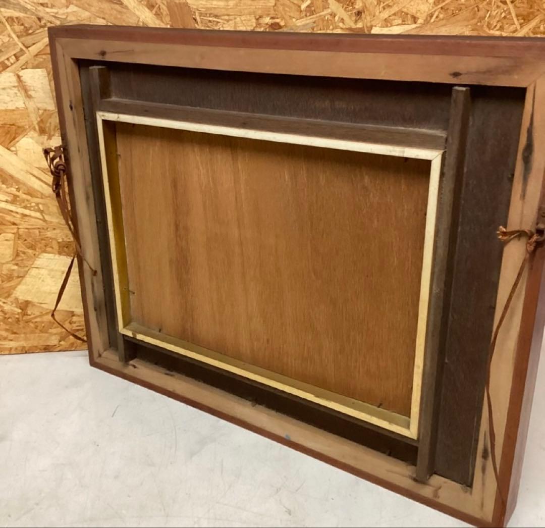 和風インテリア額絵 壁掛け アートフレーム美術品飾りに（P22）