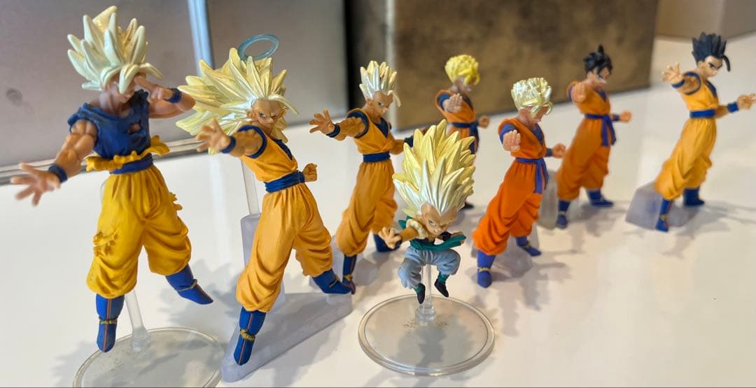 ドラゴンボール悟空・悟飯・ゴテンクス　HG各種