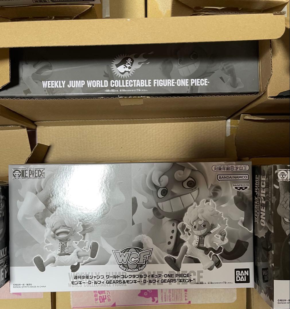 応募者全員サービス　ワンピースワールドコレクタブルフィギュア　ワーコレ9種16箱