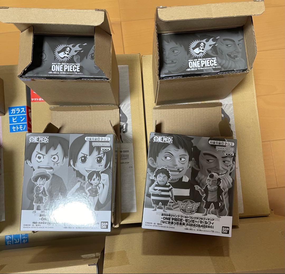 応募者全員サービス　ワンピースワールドコレクタブルフィギュア　ワーコレ9種16箱