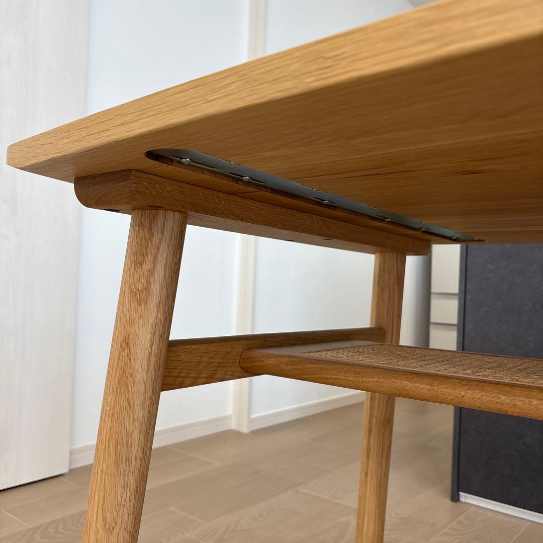 【キズなし・美品】unicoウニコ SOLKソルク ダイニングテーブルW1400