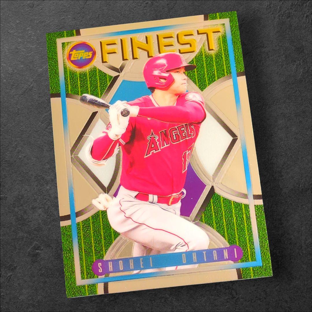 大谷翔平 2022 Topps Finest グリーンスペックル・リフレクター - メルカリ