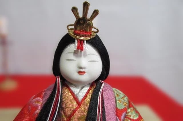 格安　東京都指定伝統工芸士 柿沼東光　木目込み人形　　親王飾り