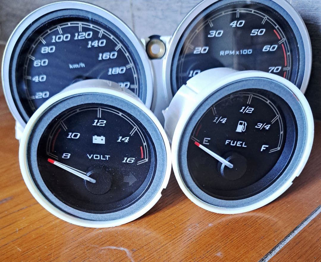 ハーレーメーターセット スピードメーター タコメーター