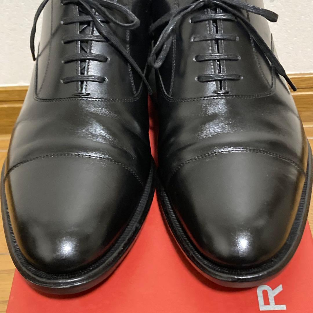 【美品】リーガル01DR ストレートチップ 26.5 ヒール交換済ハイリフト仕様