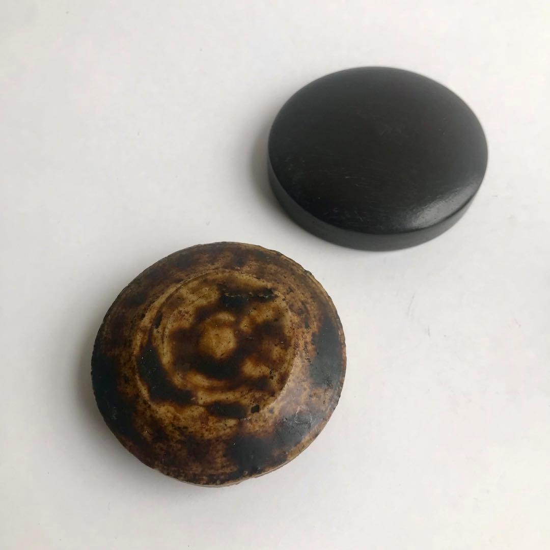 李朝 民芸 飴釉 酒器 水柱 小壺