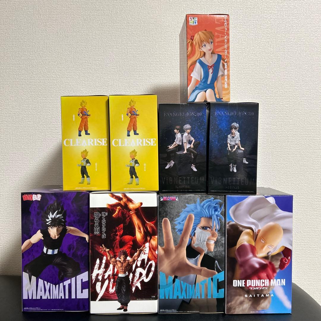 プライズフィギュア９点まとめ売り