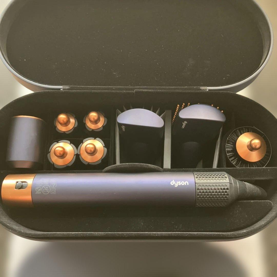 【美品】ダイソンDysonエアラップ　スタイラー　ダークブルーコッパー　HS01