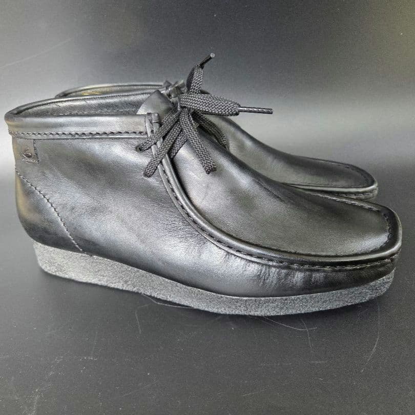新品 CLARKS ワラビー レザー 革靴 クレープソール 26.5㎝