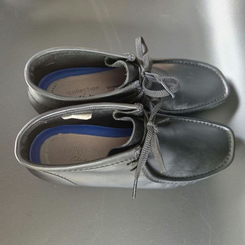 新品 CLARKS ワラビー レザー 革靴 クレープソール 26.5㎝