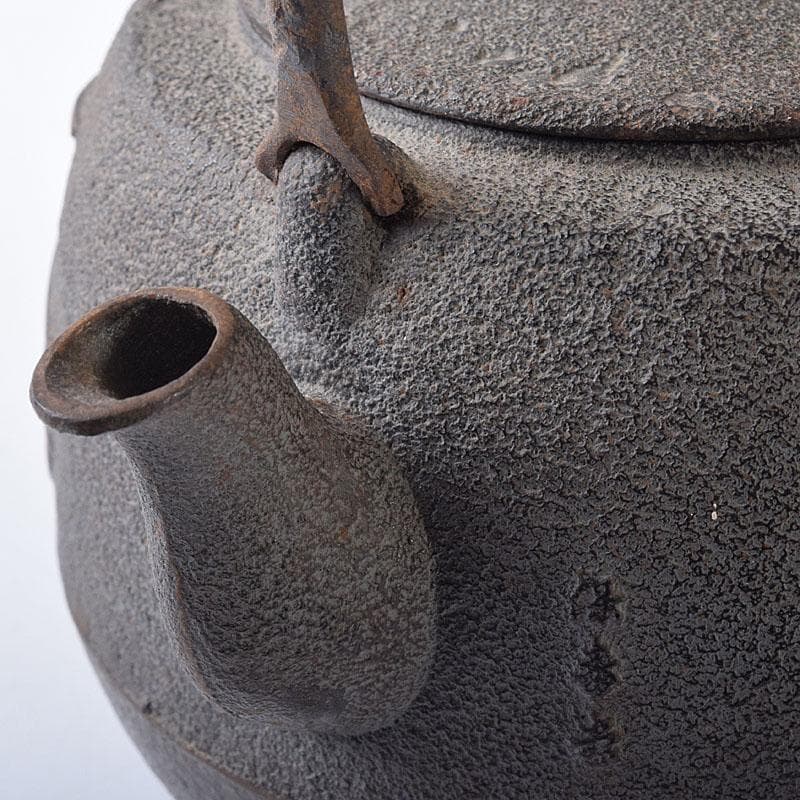 煎茶道具 山形鋳物 保寿堂 光風号 鉄瓶 M R8724 - メルカリ