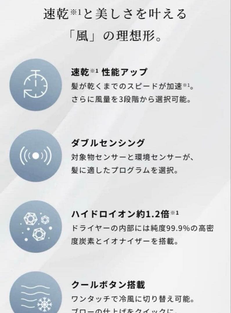 ReFa BEAUTECH DRYER BXシルバー