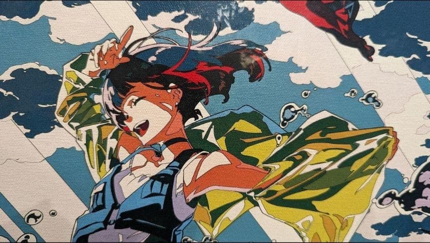 米山舞 アニエラ キービジュアル キャンバスアート P6