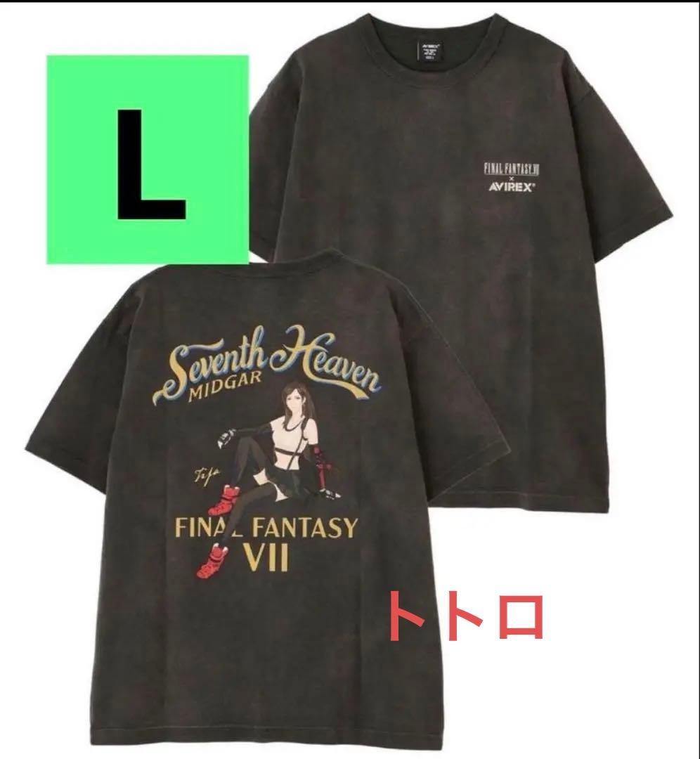 AVIREX Final Fantasy VII コラボTシャツ L ブラック - メルカリ