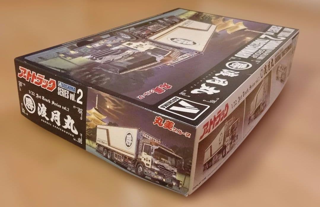 土日限定特別価格❗️アオシマ1/32 アートトラックシリーズ 初代 渡月丸