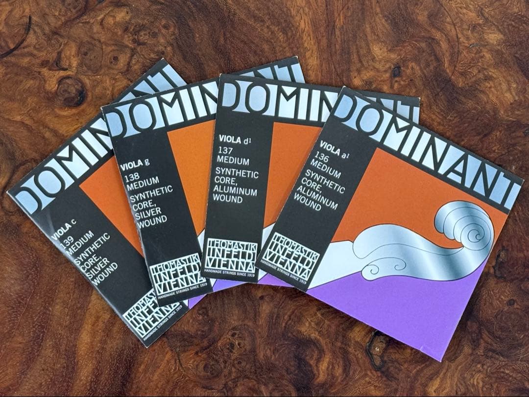 【新品】ビオラ弦 ドミナント DOMINANT セット！