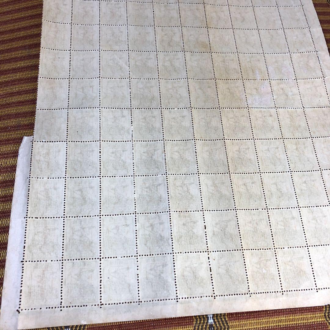 非売品！極めてレアな100枚シート 昭和24年 衆議院議員選挙事務用 加