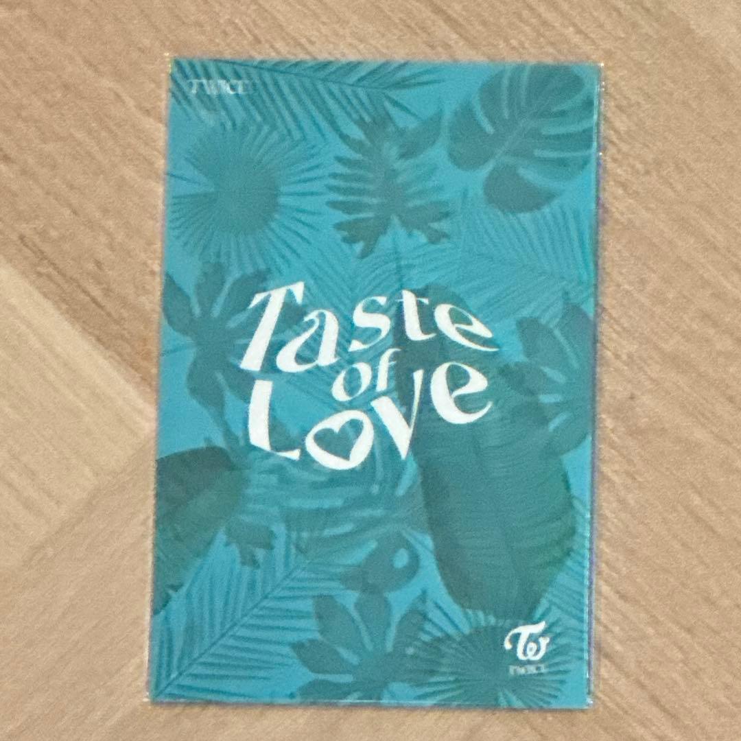 twice トレカ　ツウィ　フィルム　キーリング　　tasteoflove