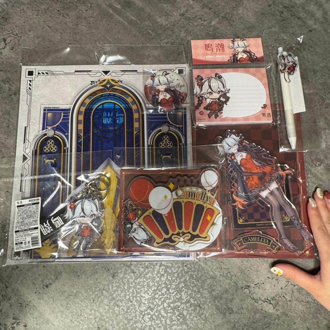 鳴潮 ツバキ アクリルスタンド セット4点 ☆期間限定☆ 鳴潮 AGF 韓国