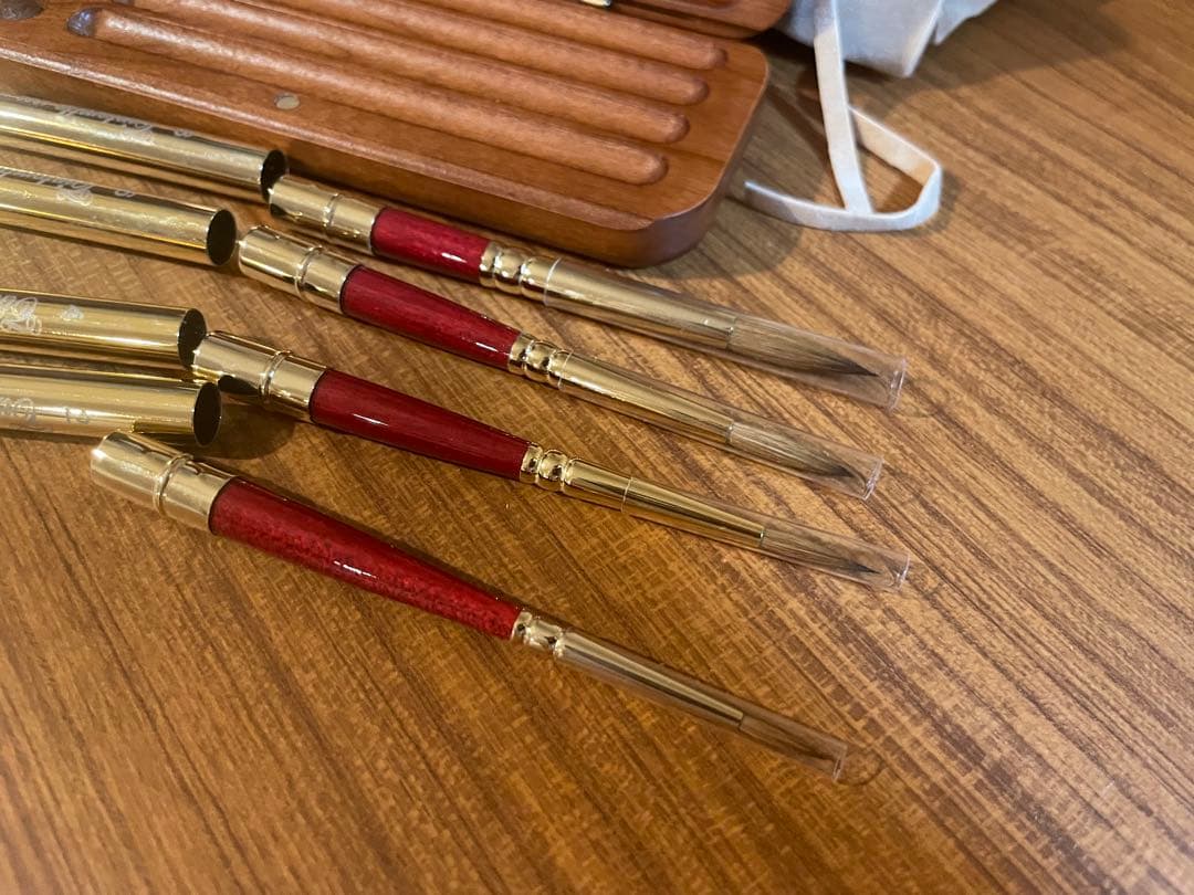 Zecchi Firenze 筆　筆セット　絵の具セット　水彩画