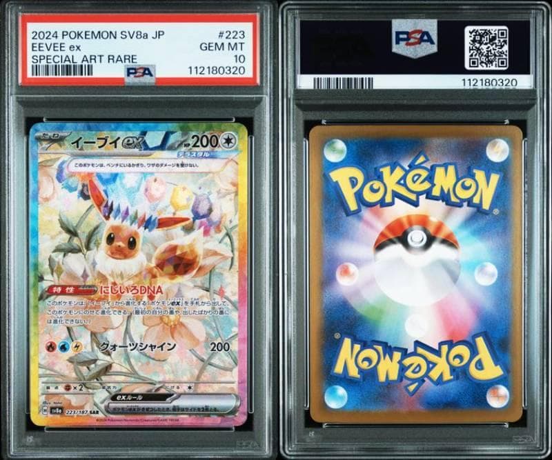 PSA10【10連番】テラスタルフェスex　ブイズSAR