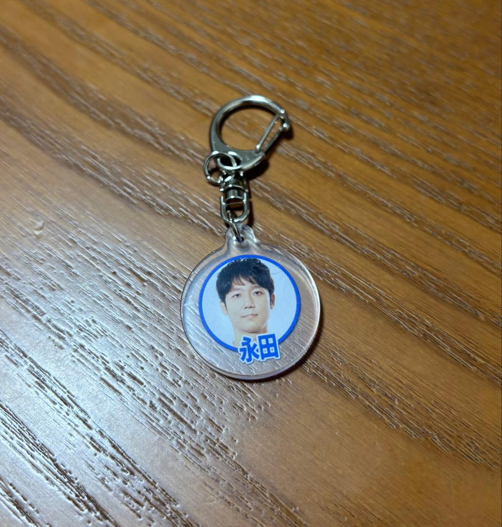 オモコロ20周年展 アイコンキーホルダー 永田 モンゴルナイフ 松岡