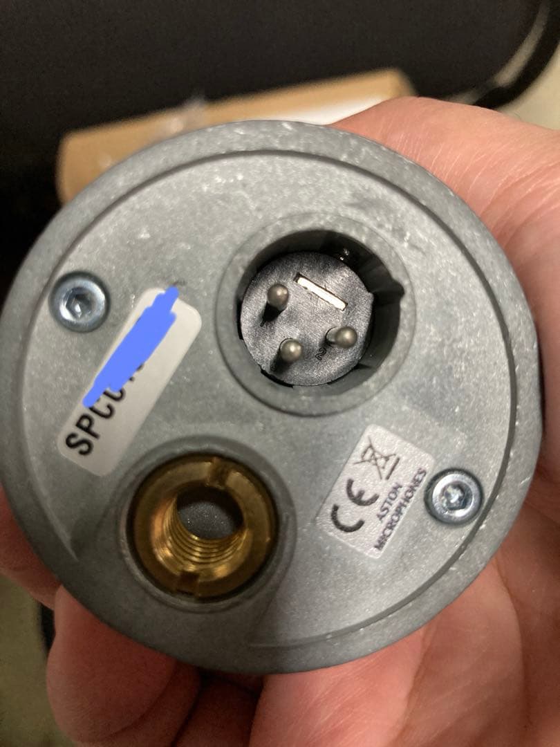 アストン　スピリット　コンデンサーマイク、ラスト1本 ショックマウント付き！