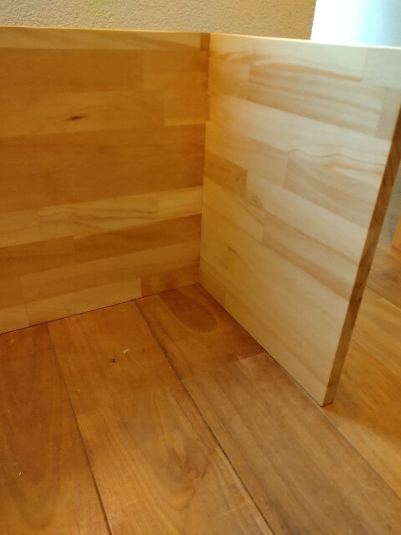 木製 ハンドメイド オーダー コの字 ベンチ テレビ台 キヌカ シェルフ