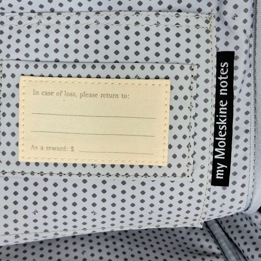 美品 モレスキン Moleskine 2WAY ビジネスバッグ リュック レザー