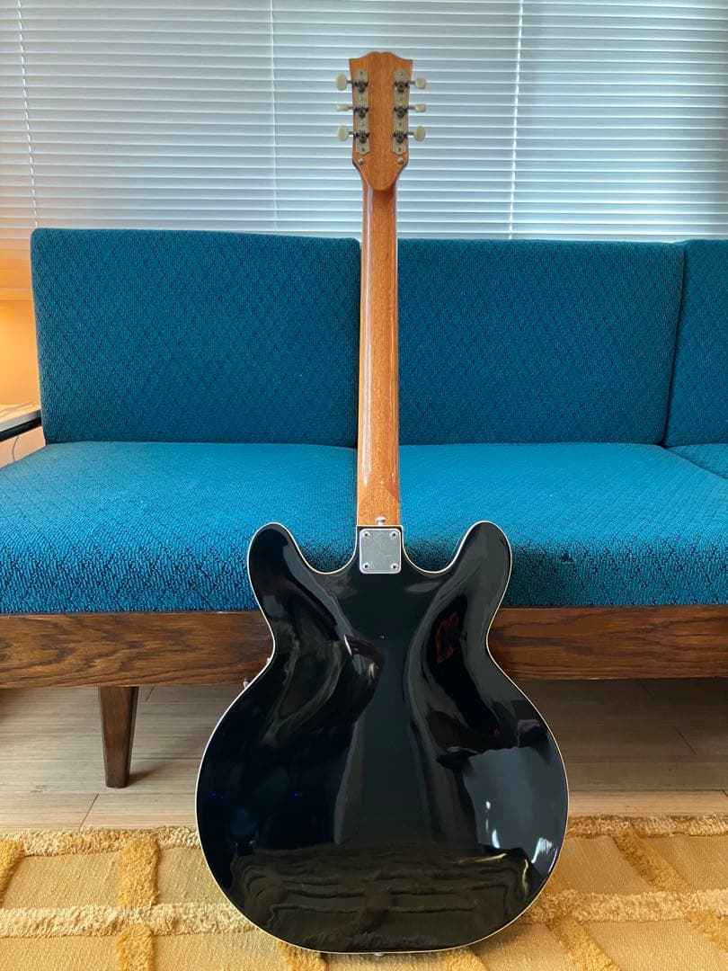 フレット交換済】HEIT Deluxe 60s 国産フルアコ ビザールギター