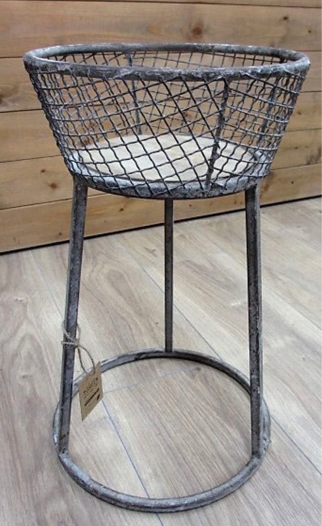 アンティーク風アイアン製フラワースタンドS （63431）