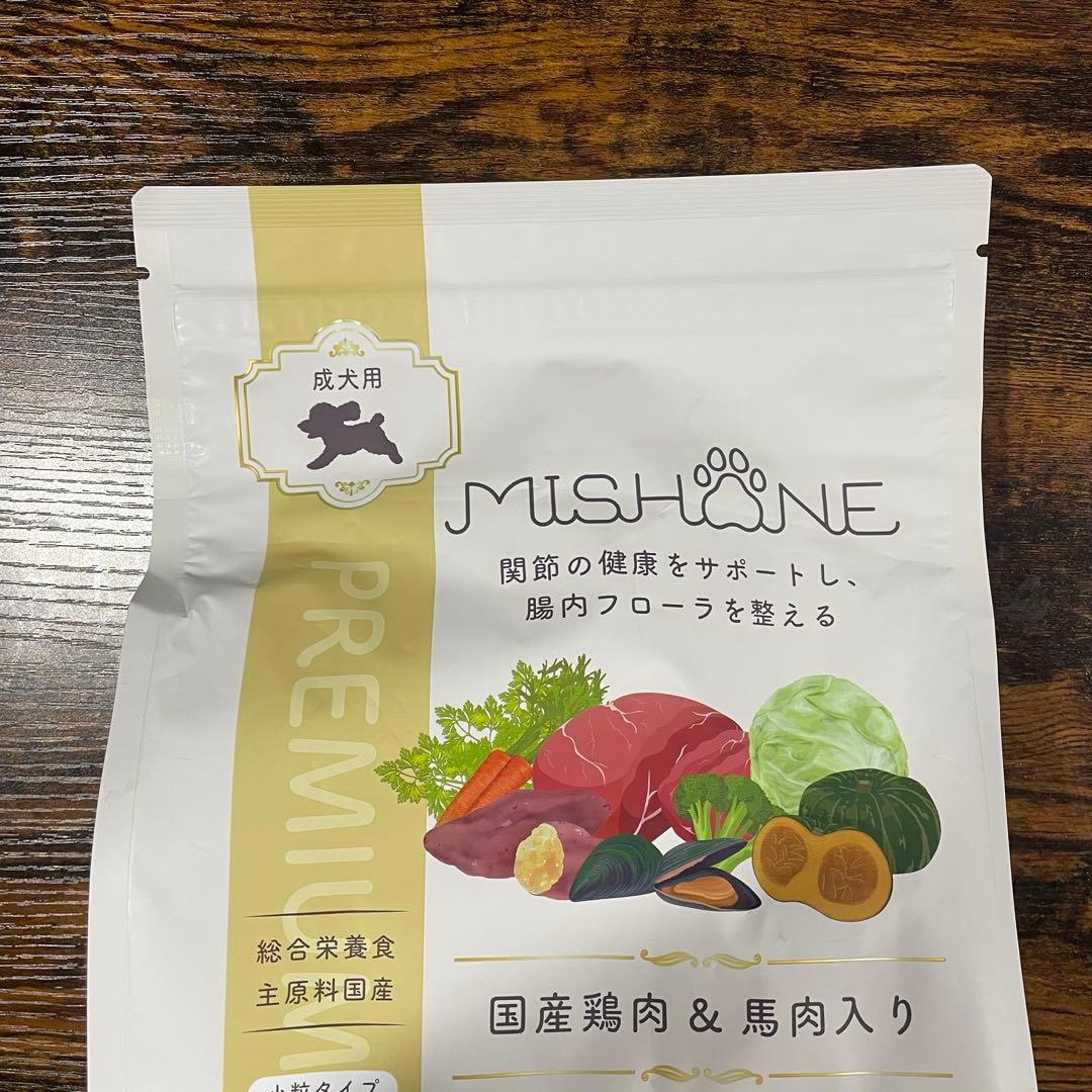 ミシュワン MISHONE 成犬用 ドッグフード 1kg 国産鶏肉・馬肉 - メルカリ