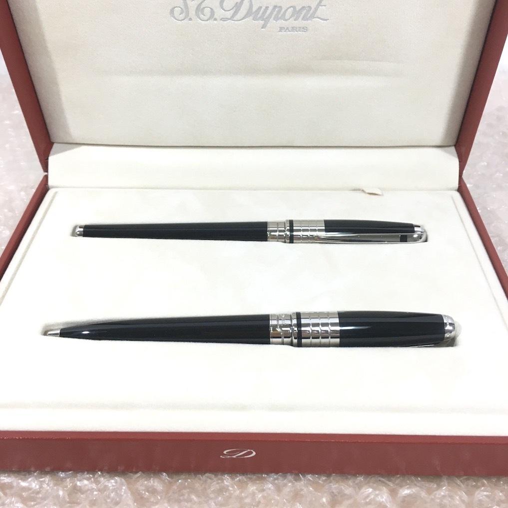○デュポン 18金 万年筆 ＋ ボールペン 最高級 超激レア 未使用極美品！