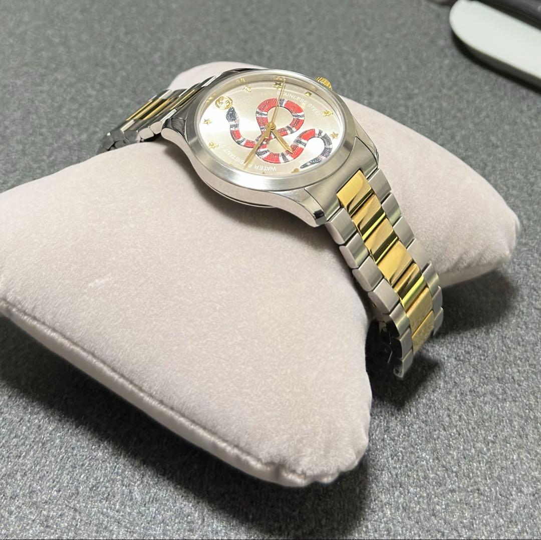 稼動 GUCCI 126.4 キングスネークGタイムレス