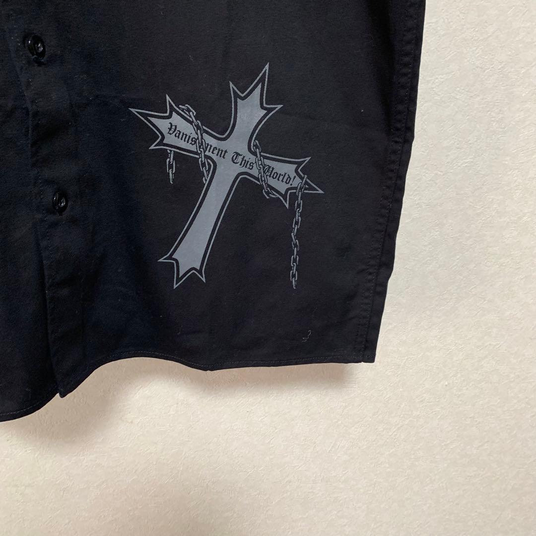 美品 コスパ 小鳥遊六花ワークシャツ 中ニ病でも恋がしたい! M