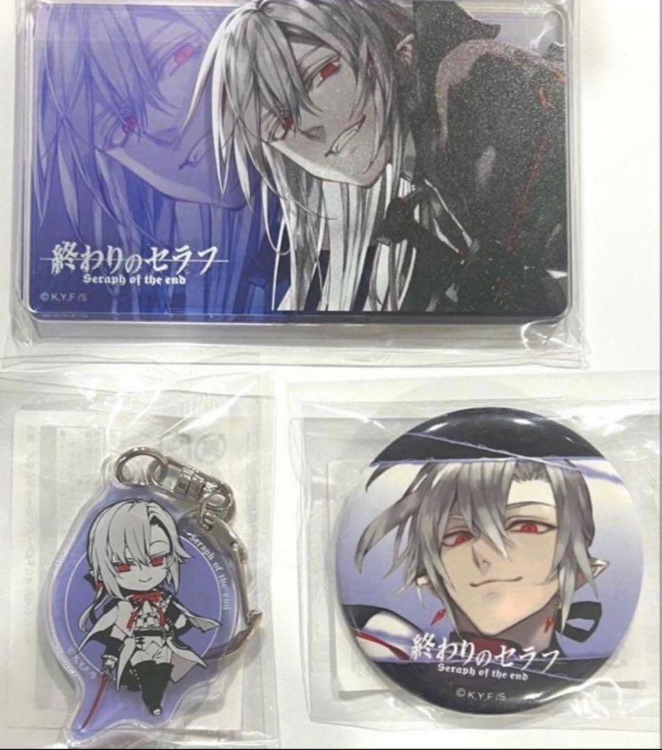 終わりのセラフ くじタイム D賞 ミニアクリルブロック<百夜ミカエラ