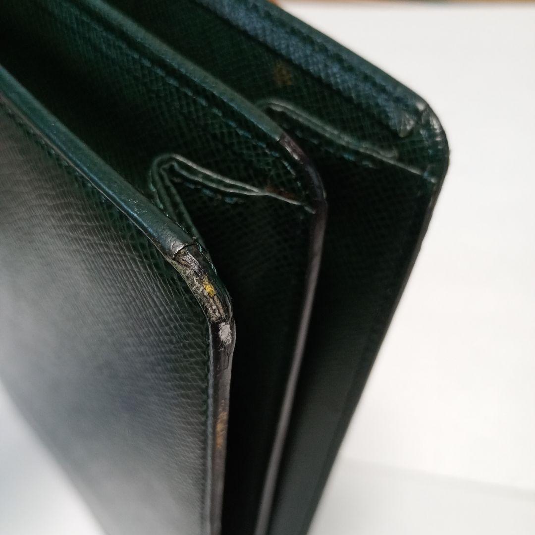 ルイヴィトン　 タイガ　ブリーフケース　グリーン ビジネスバッグ