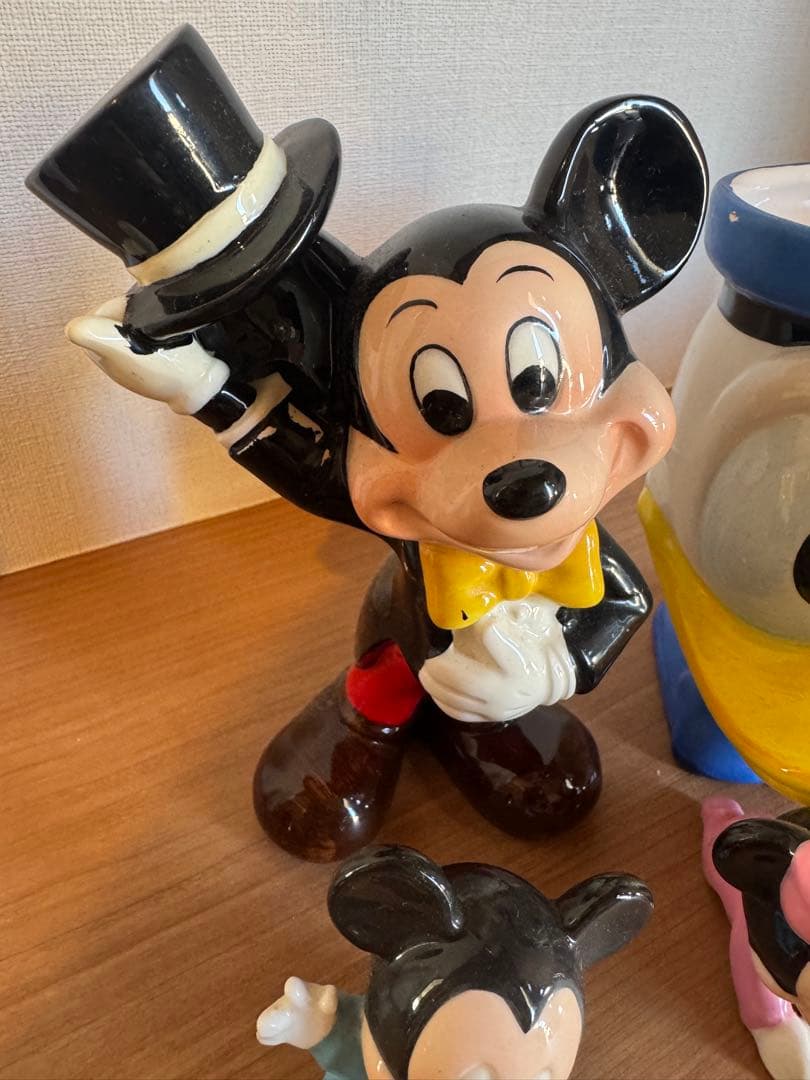 東京ディズニーランド　陶器　フィギュアセット ミッキー・ミニー・ドナルド