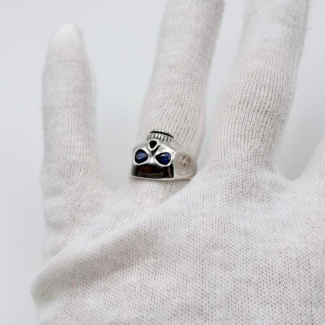 フラッシュポイント ジムスカルリング サファイア 14.5号 希少 極美品