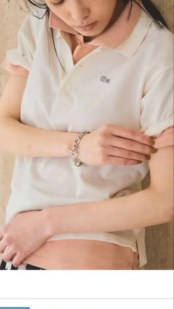 IENA LACOSTE/ラコステ 別注 ポロシャツ　36