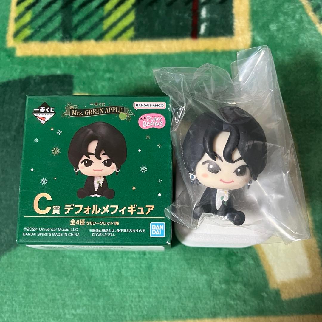 1番くじ Mrs.GREENAPPLE C賞 大森元貴 シークレット 縦眉 タレントグッズ