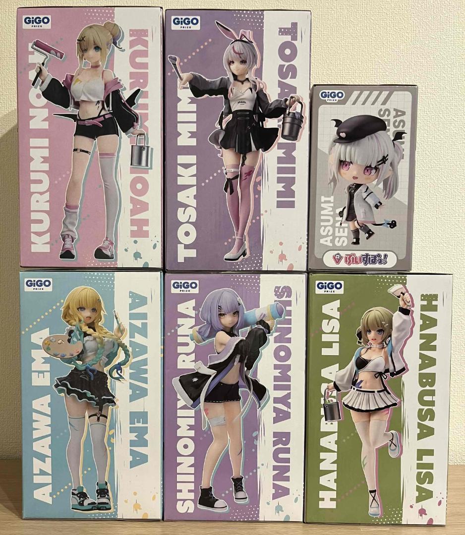 ぶいすぽっ！ フィギュア・アクリルボード 9個セット