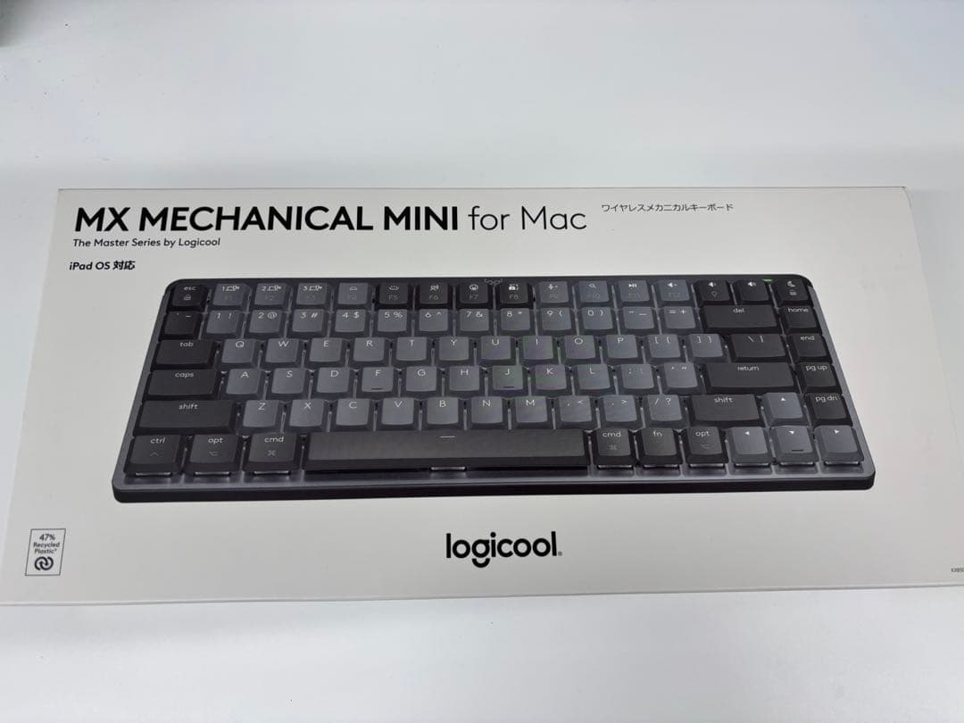 [ほぼ新品]MX Mechanical Mini for Mac 本体 Amazon.com: Logitech MX Mechanical Mini for Mac Wireless