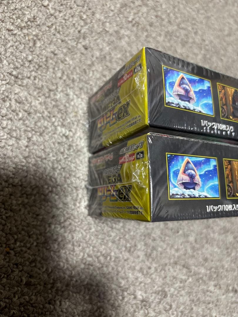 ポケモンカード MEGAドリームex 2箱セット　シュリンク付き