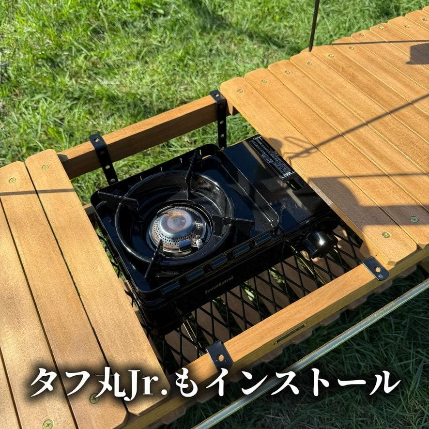 タフ丸金具 ウォルナット 木×エキスパンドメタル×真鍮パーツ IGT