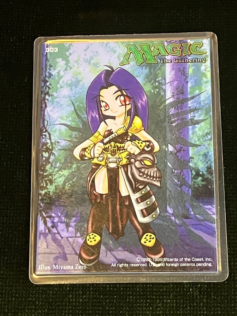 MTG みやま零 ライフカウンターカード