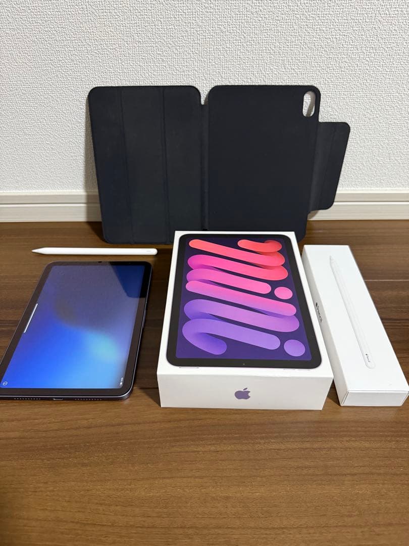Applepencil付 iPad mini 第6世代 256GB パープル