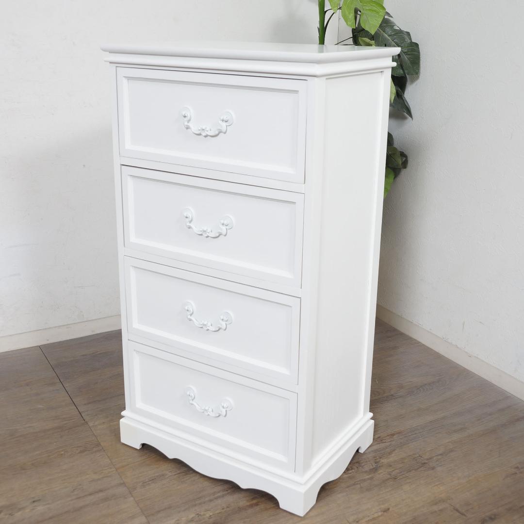 ジョイ様専用 アンティーク調 シャビー仕上げ チェスト 4杯